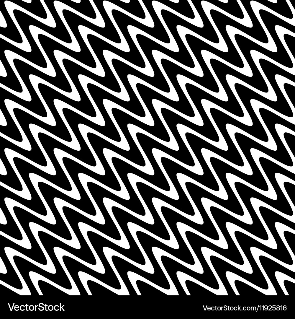 Diagonal Stripe Wave Pattern vector image