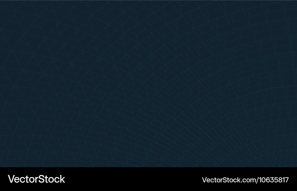 Abstract 3d illuminated distorted mesh sphere vector image