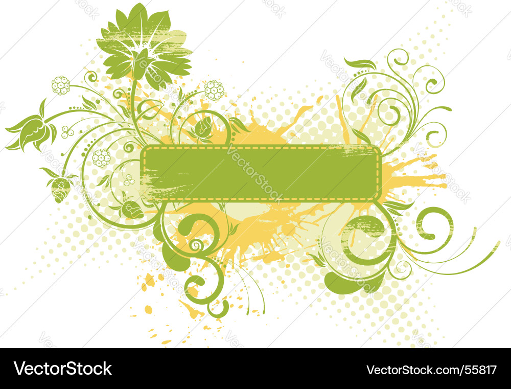 Hintergrund Blume Vektorbild