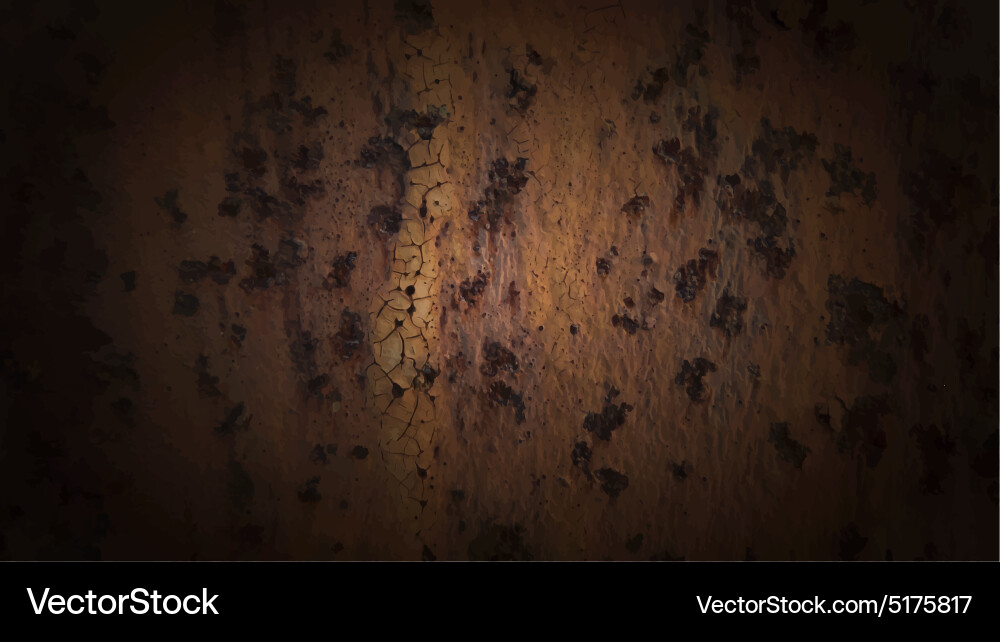 Rust Metal Texture Background Royalty Free Vector Image