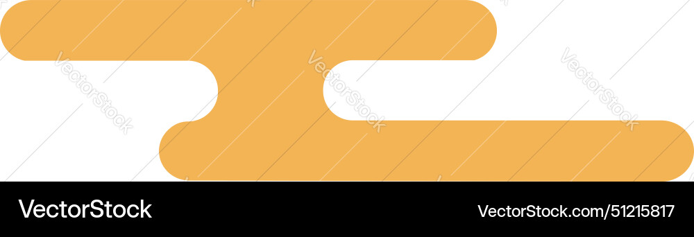 Traditional asian abstract geometric cloud flat Traditional asian abstract geometric cloud flat vector image