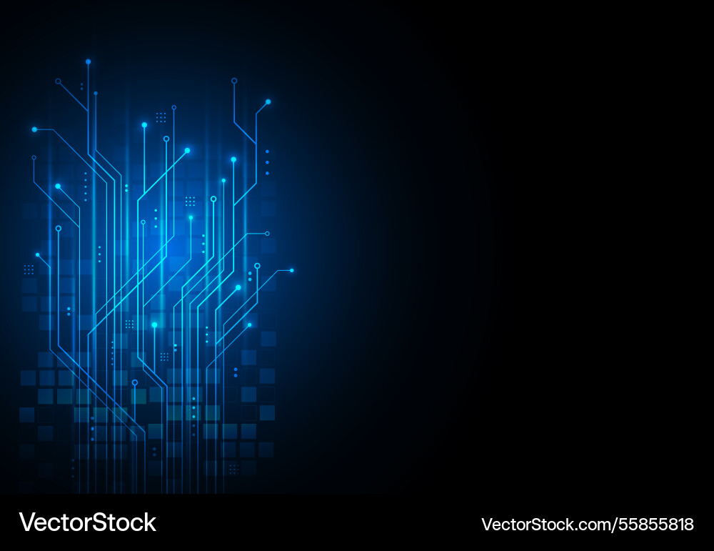 Abstract background with technology circuit board Abstract background with technology circuit board vector image