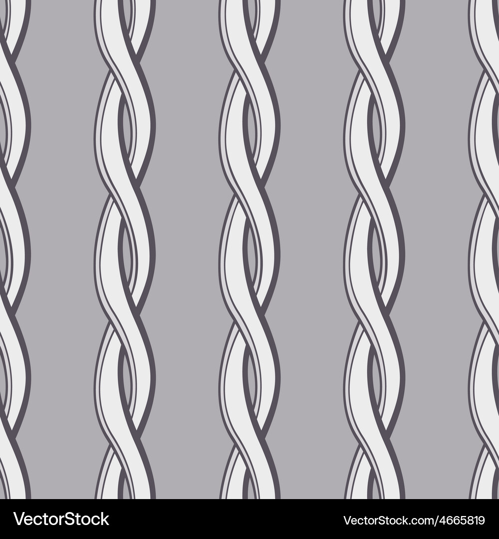 Seamless twisted pattern Vector Image