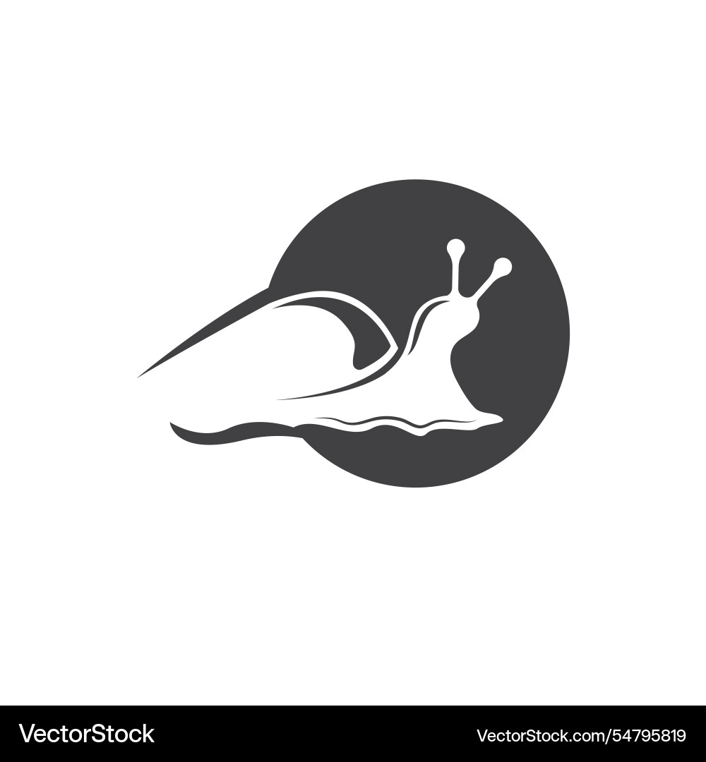 Snail icon element design template Vector Image