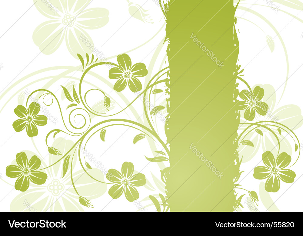 Background flower Royalty Free Vector Image - VectorStock