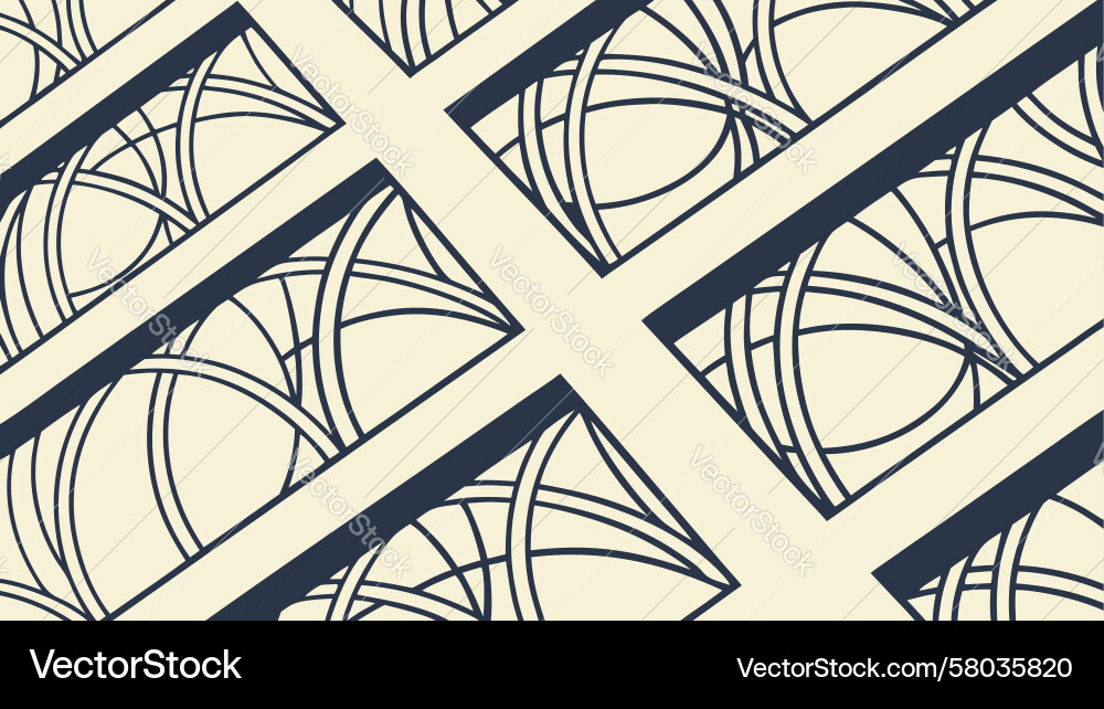Elegant Abstract Grid Pattern Vector Image
