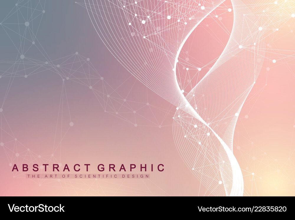 Geometric abstract background with connected lines Geometric abstract background with connected lines vector image