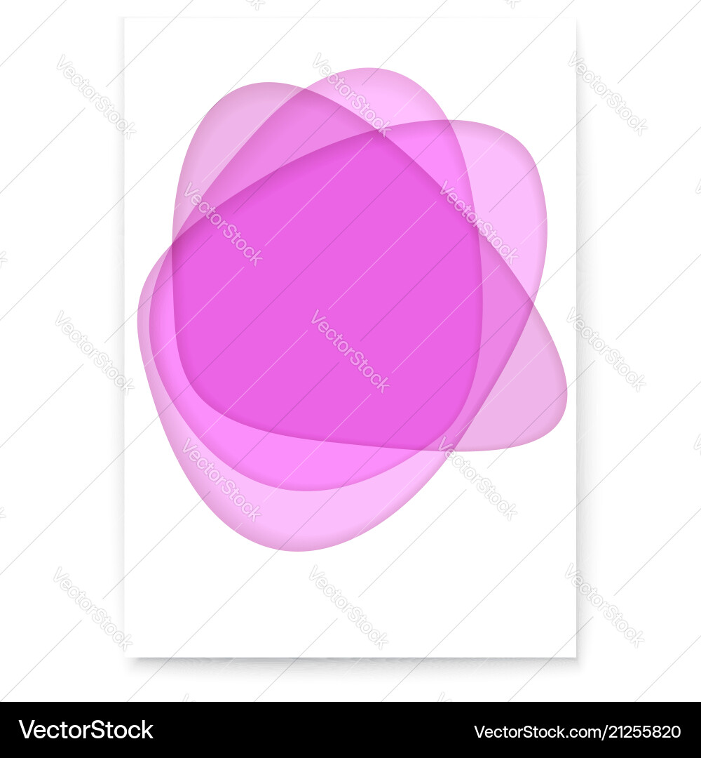 Multi-Layered Abstract Shapes vector image