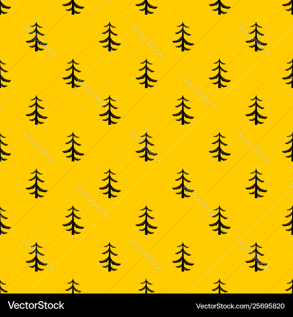 Pine pattern Pine pattern vector image