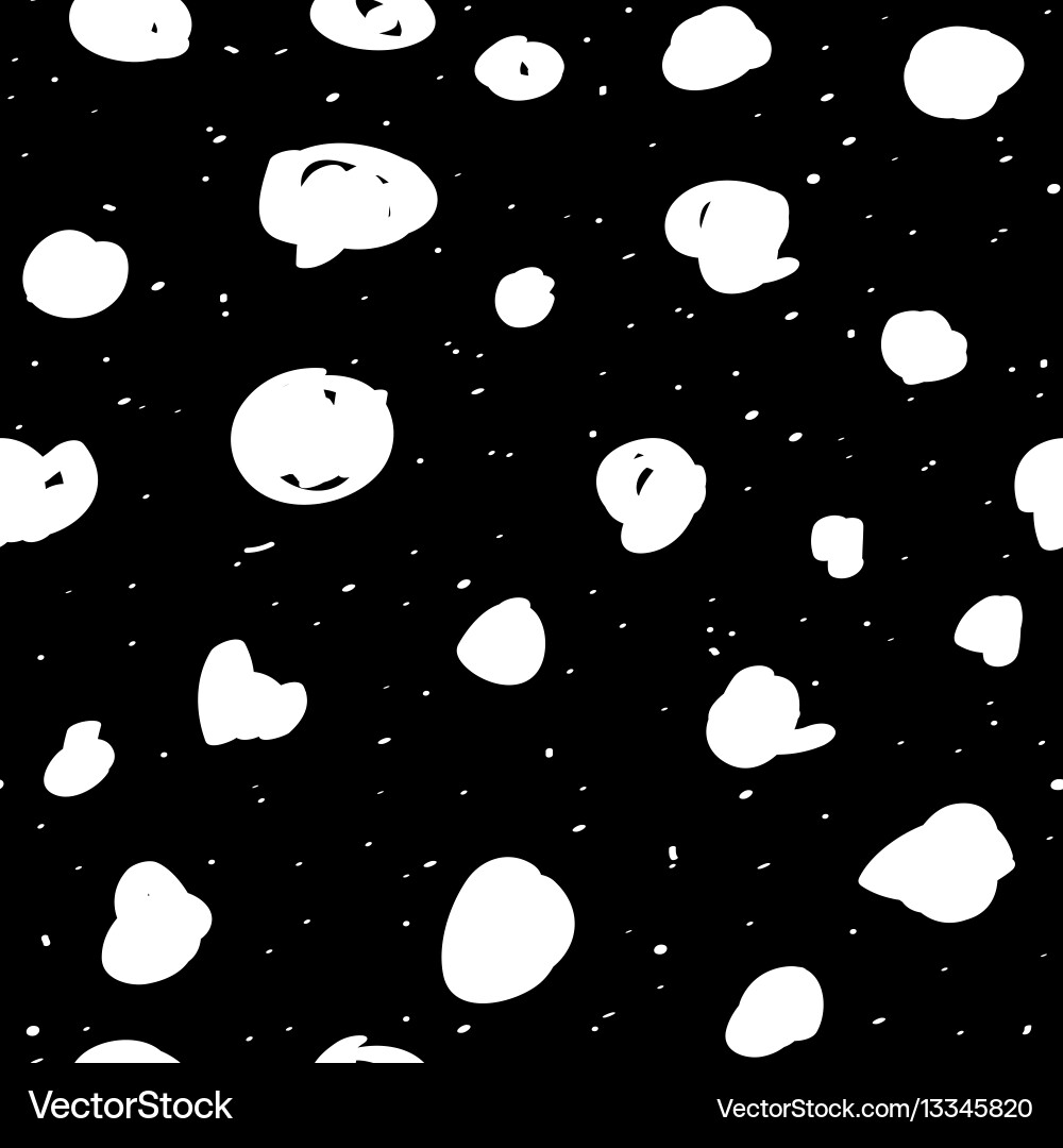 Seamless pattern design with sketchy dots Seamless pattern design with sketchy dots vector image