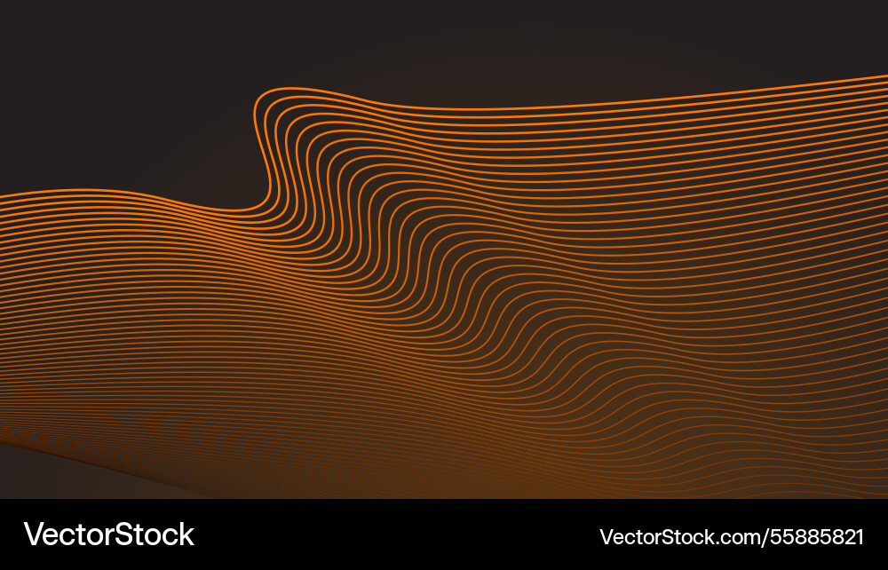 Brown gradient with curve line abstract Brown gradient with curve line abstract Vector Image