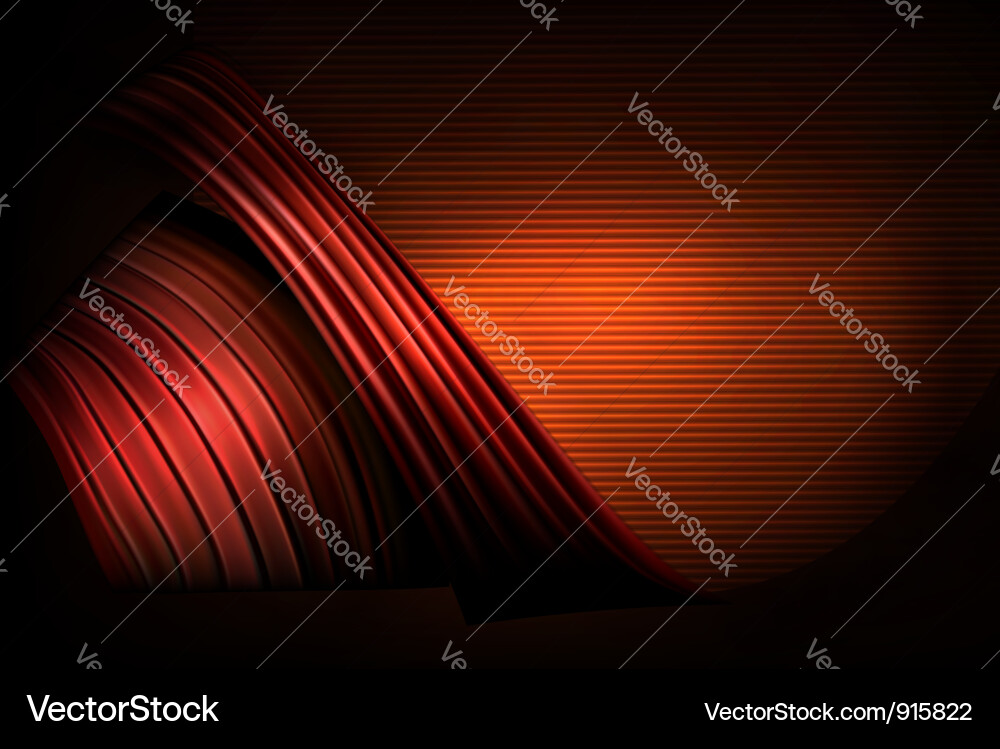 Abstract Red Neon Background Vector Image