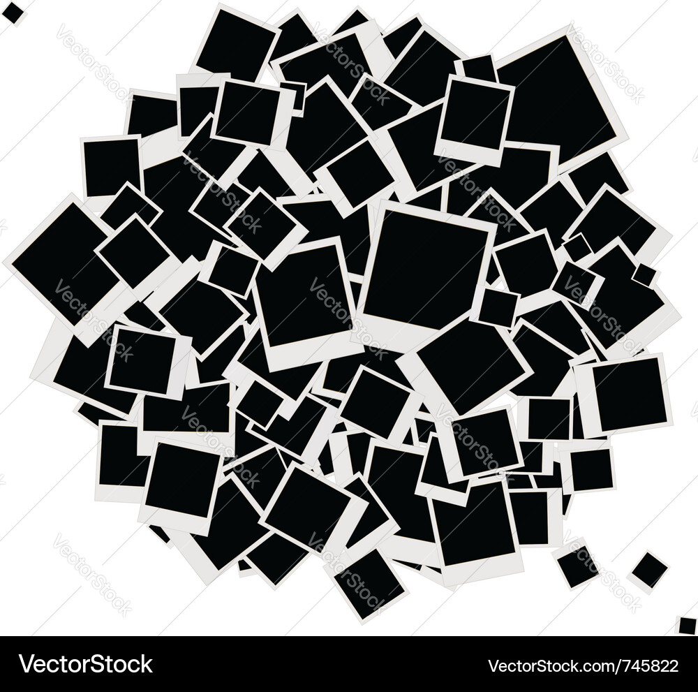 Photo Collection Vector Image