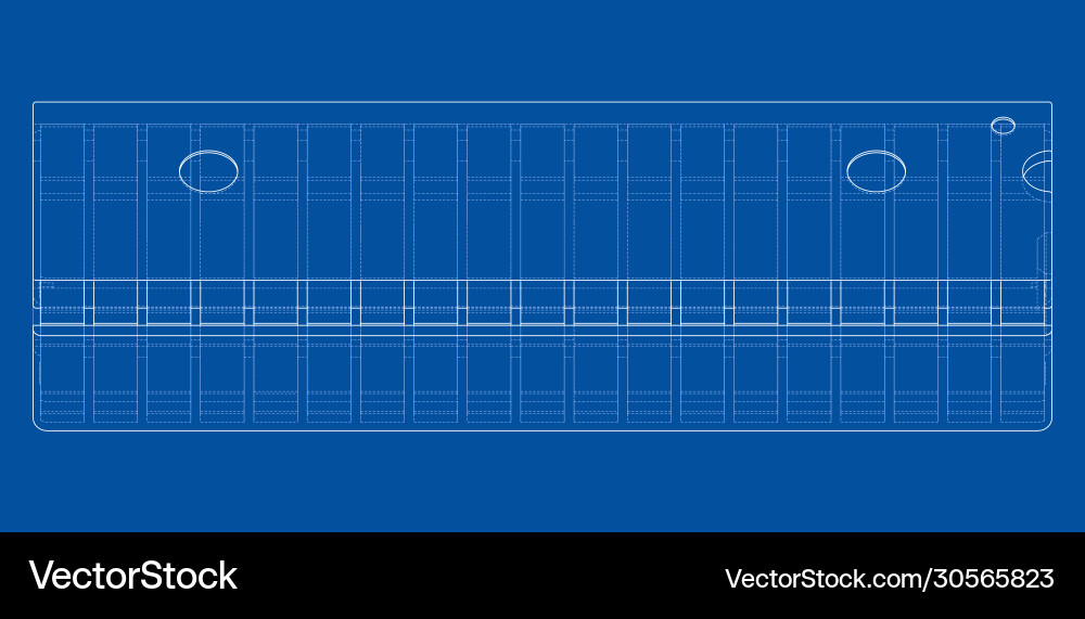 3d microchip rendering vector image