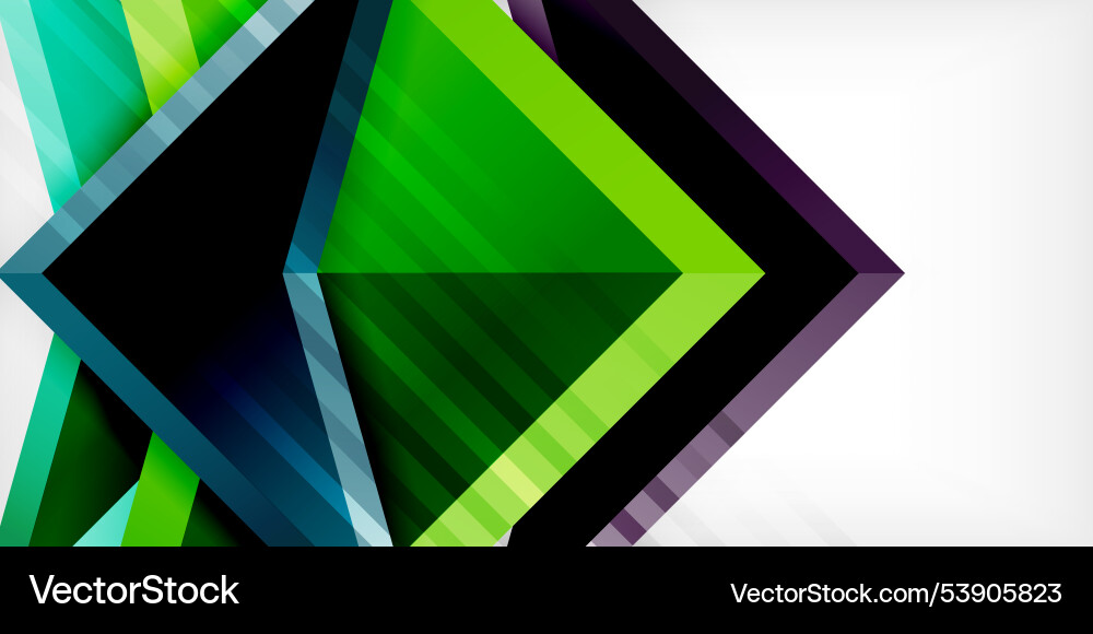 Abstract background color triangles and arrows Abstract background color triangles and arrows vector image