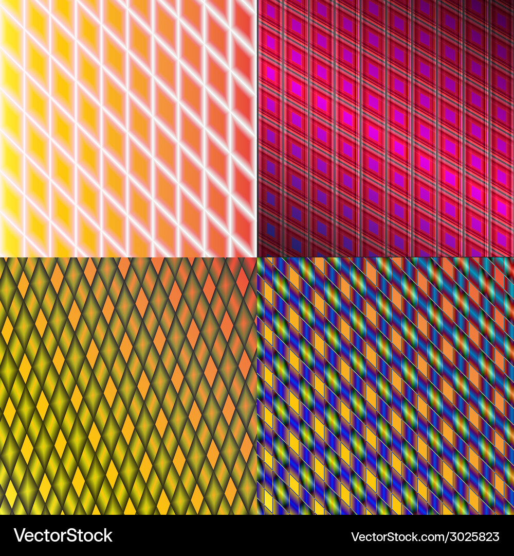 Set of splash color abstract glowing background Vector Image