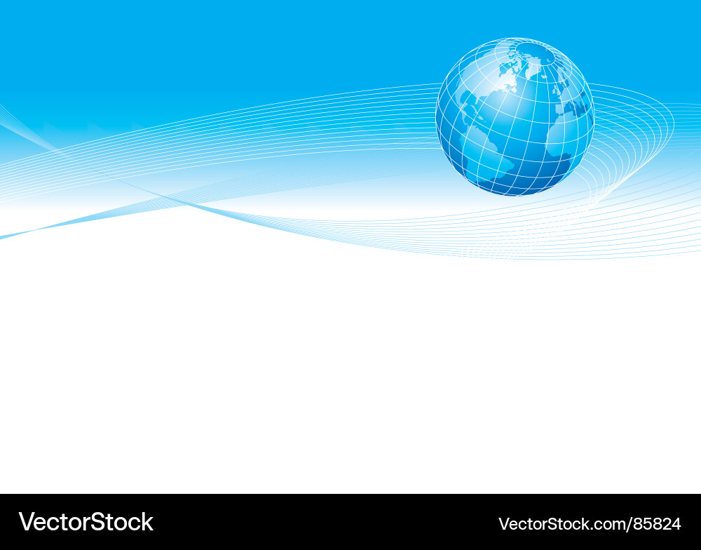 Globe Vector Image