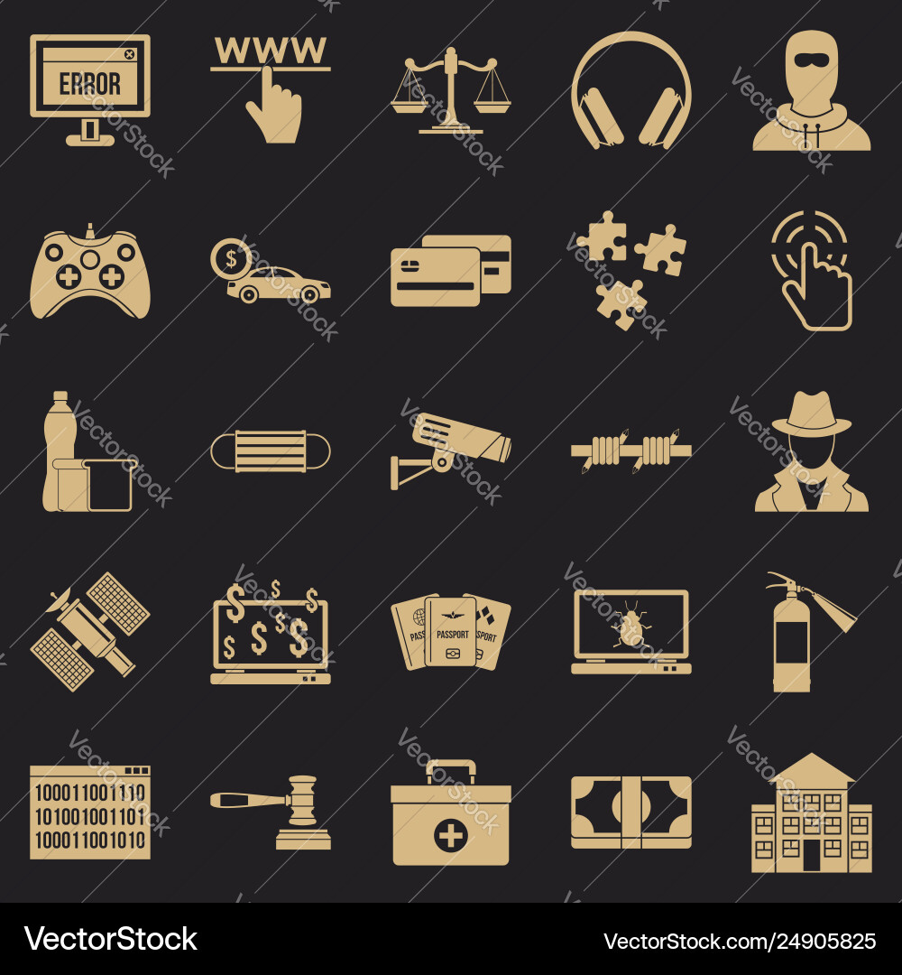 Software-Entwickler-Symbole setzen einfachen Stil Software-Entwickler-Symbole setzen einfachen Stil vektorbild