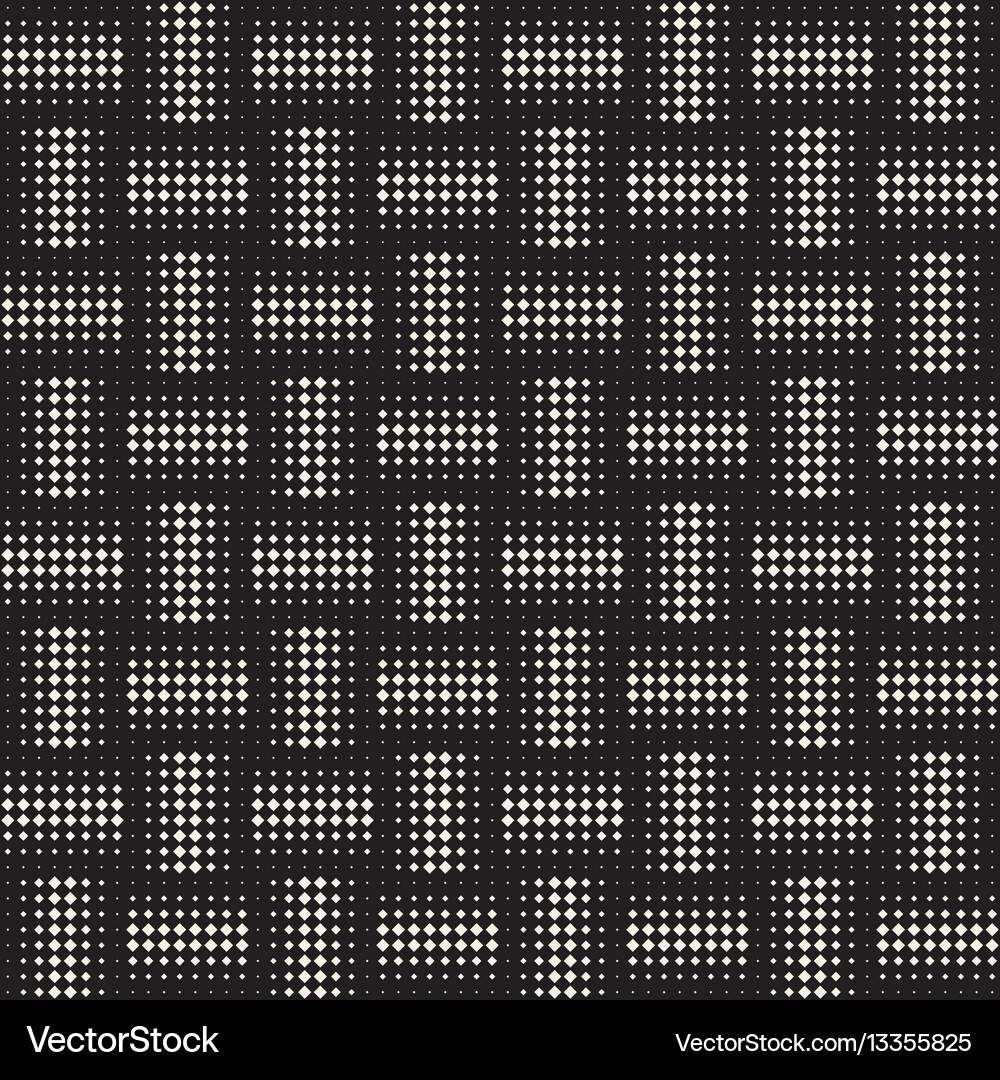 Stylish minimalistic halftone grid Vector Image