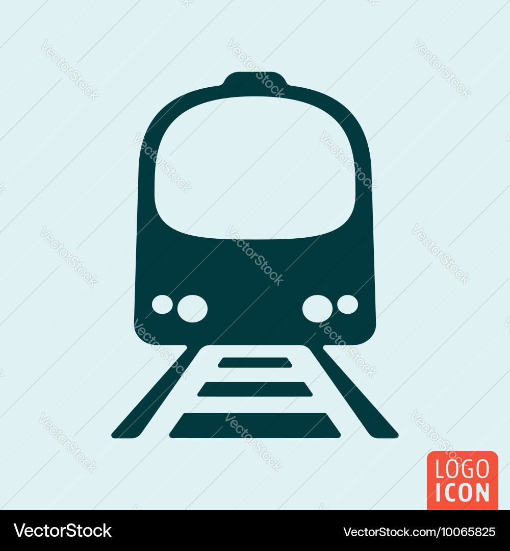 Train icon isolated Royalty Free Vector Image - VectorStock