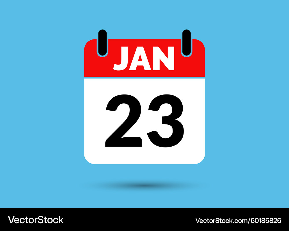 23 january Vector Images & Graphics for Commercial Use | VectorStock