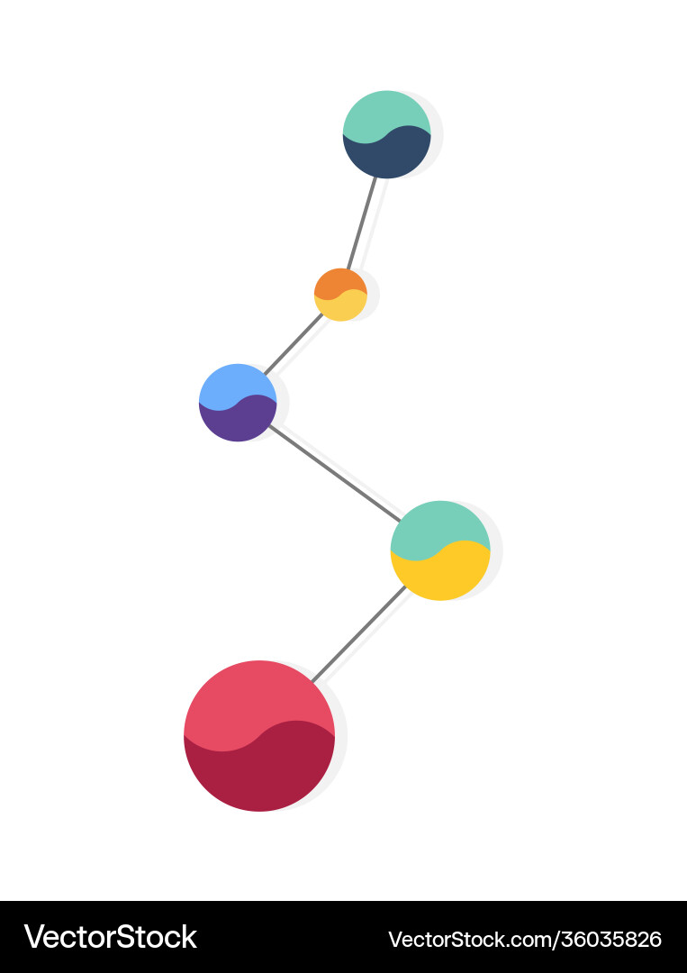 Infographic element analysis data graph or time Infographic element analysis data graph or time Vector Image