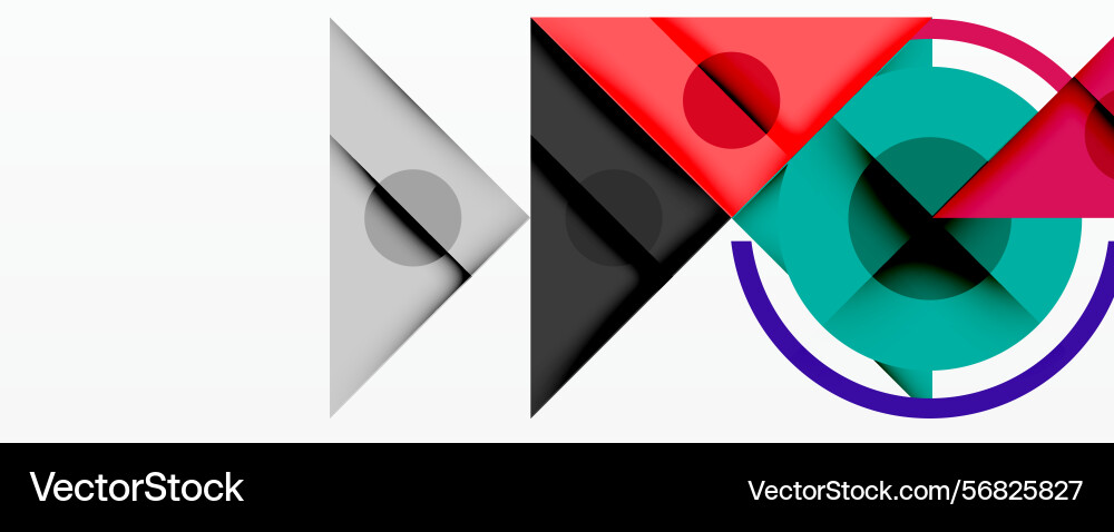 Abstract geometric shapes overlap creating Abstract geometric shapes overlap creating vector image