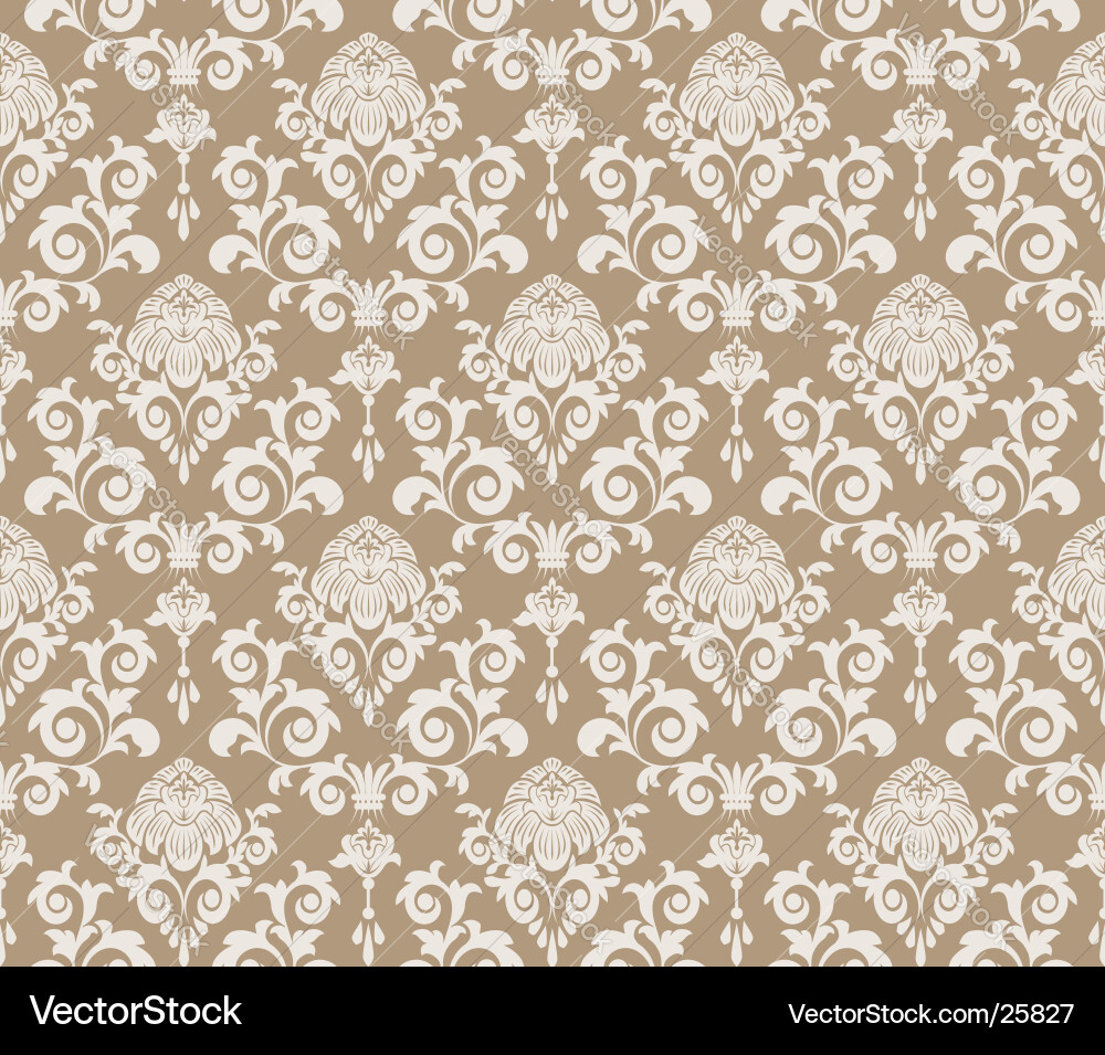 Floral Seamless Pattern Vector Image