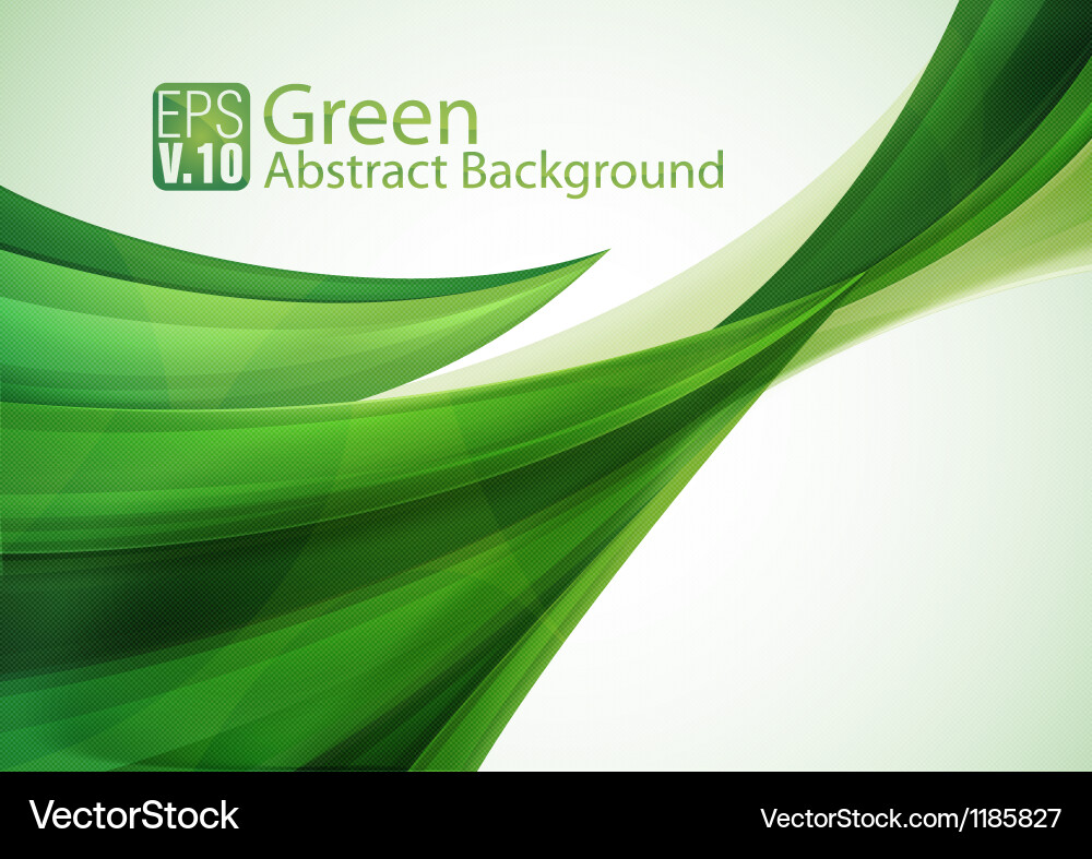 Green abstract background Royalty Free Vector Image