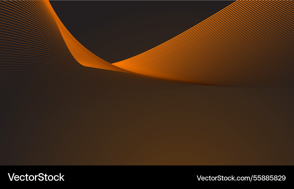 Brown gradient with curve line abstract Brown gradient with curve line abstract Vector Image