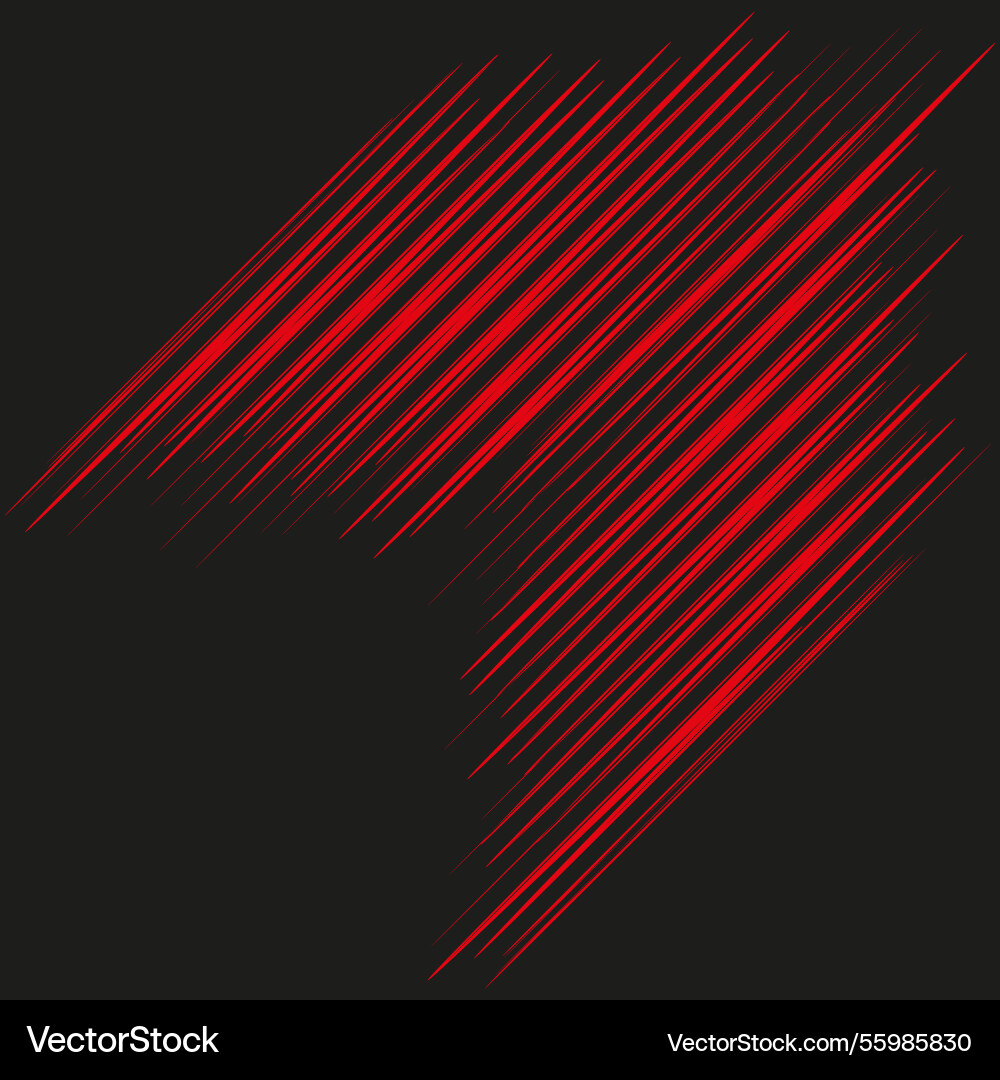 Red diagonal lines abstract sharp streaks dynamic Red diagonal lines abstract sharp streaks dynamic vector image