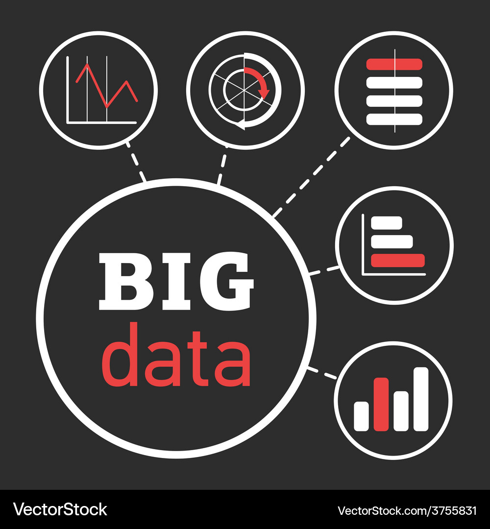 Bigdata Vector Image