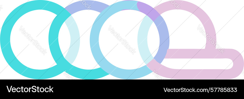 Fluid data search and flow analysis icon design vector image