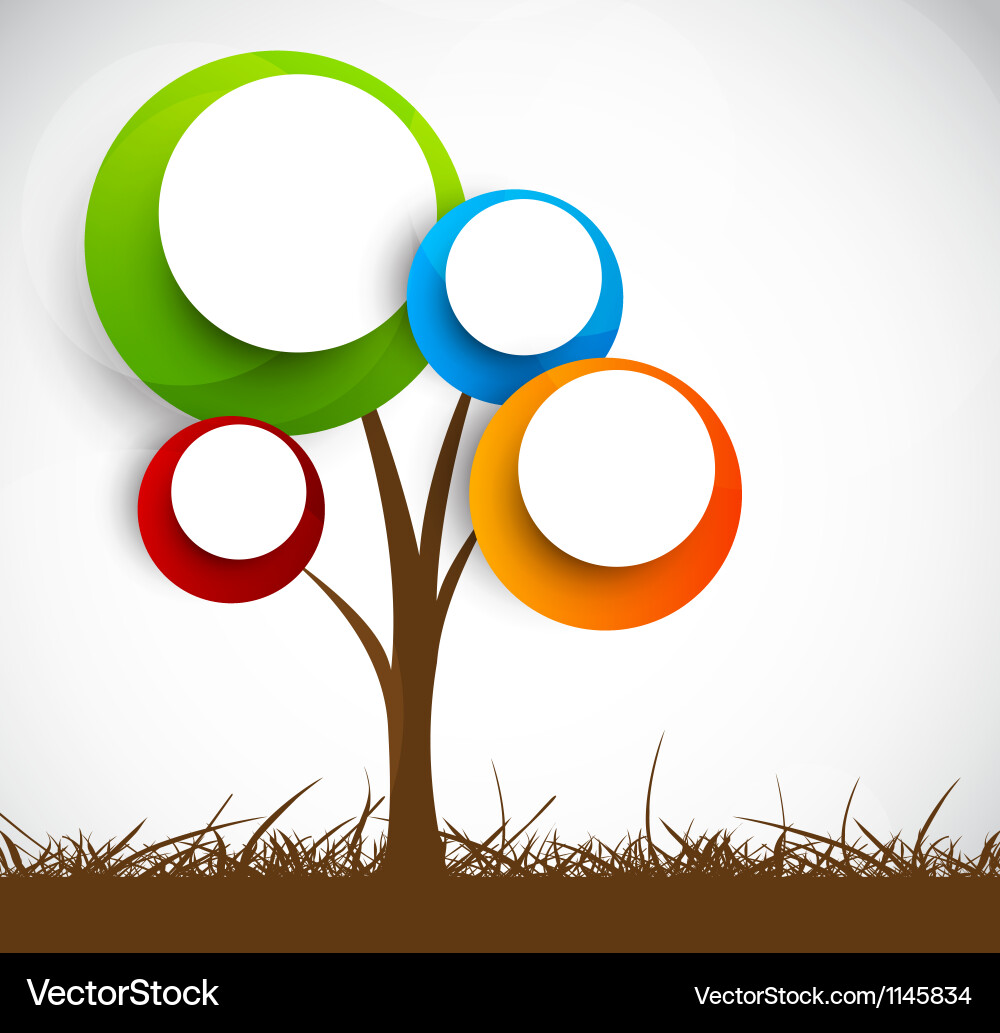 Abstract Tree Background vector image