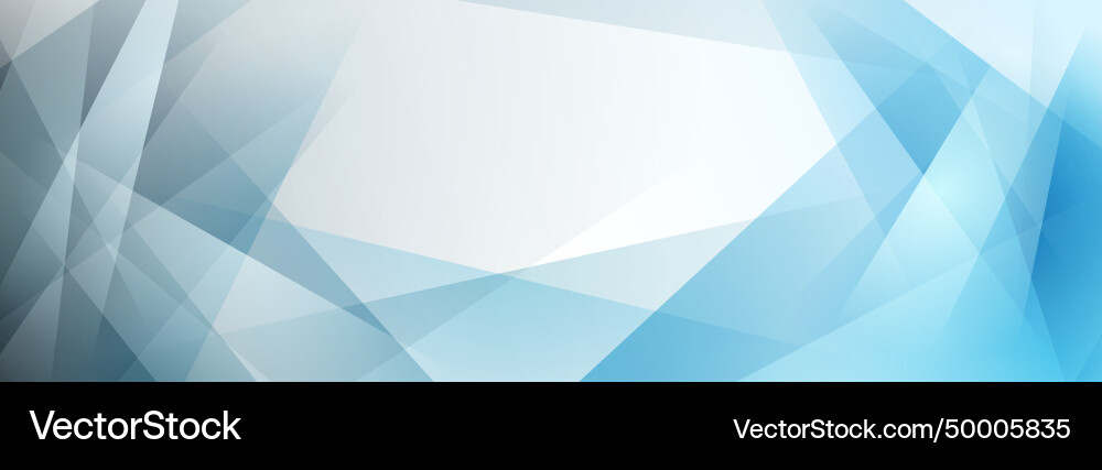 Abstract background of translucent polygons Vector Image