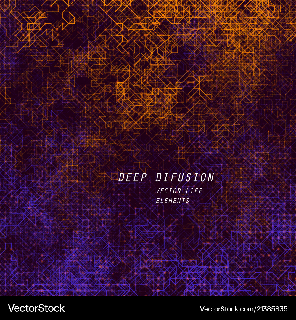 Digital Networks & Dataflow vector image