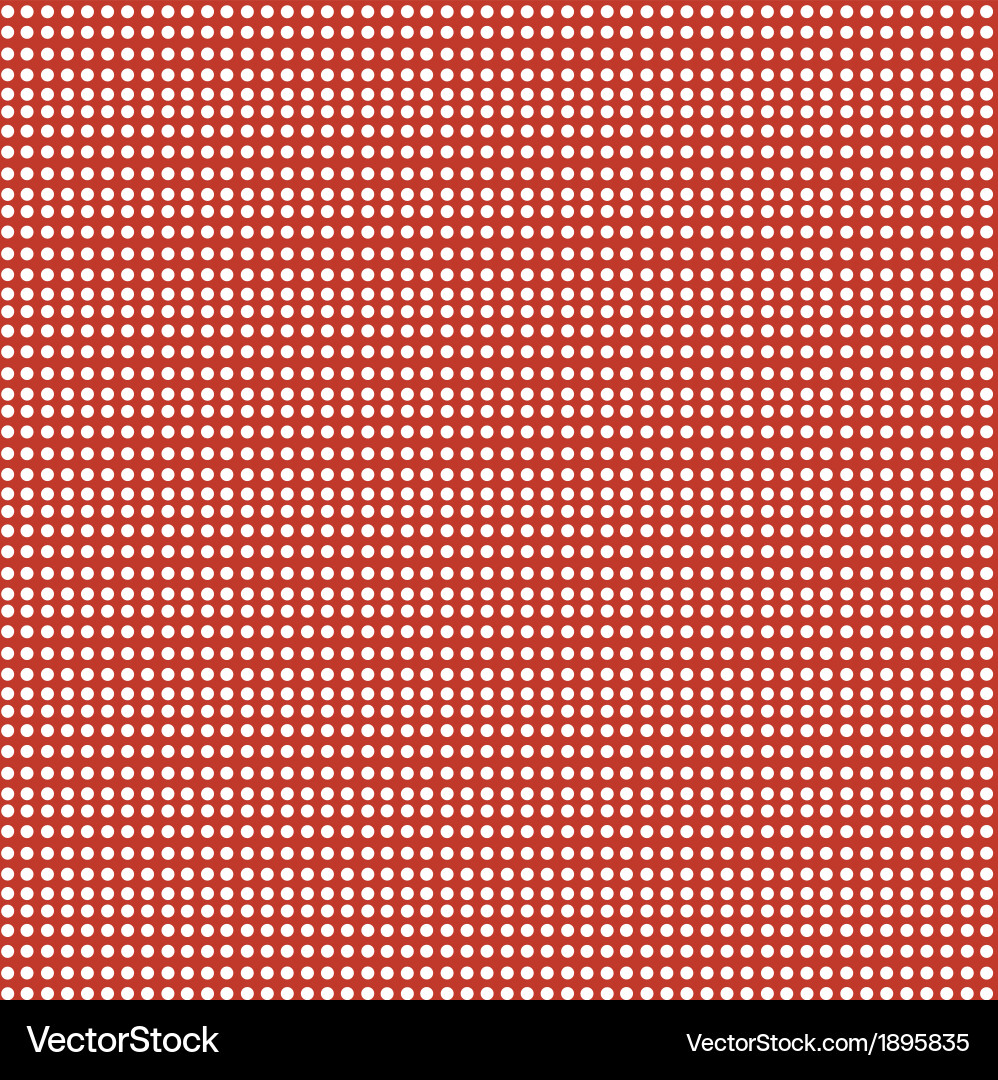 Seamless polka dot background Royalty Free Vector Image