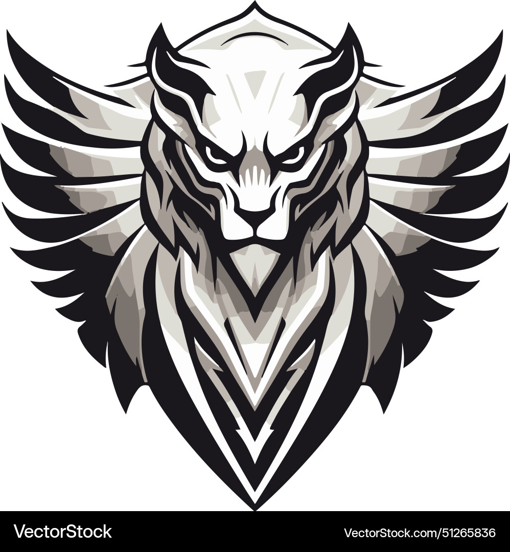 A sphinx cat with menacing look on its face A sphinx cat with menacing look on its face vector image