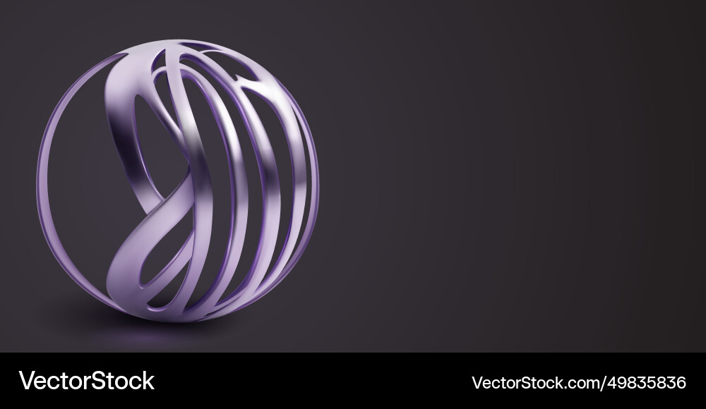 Background with a object in the form vector image