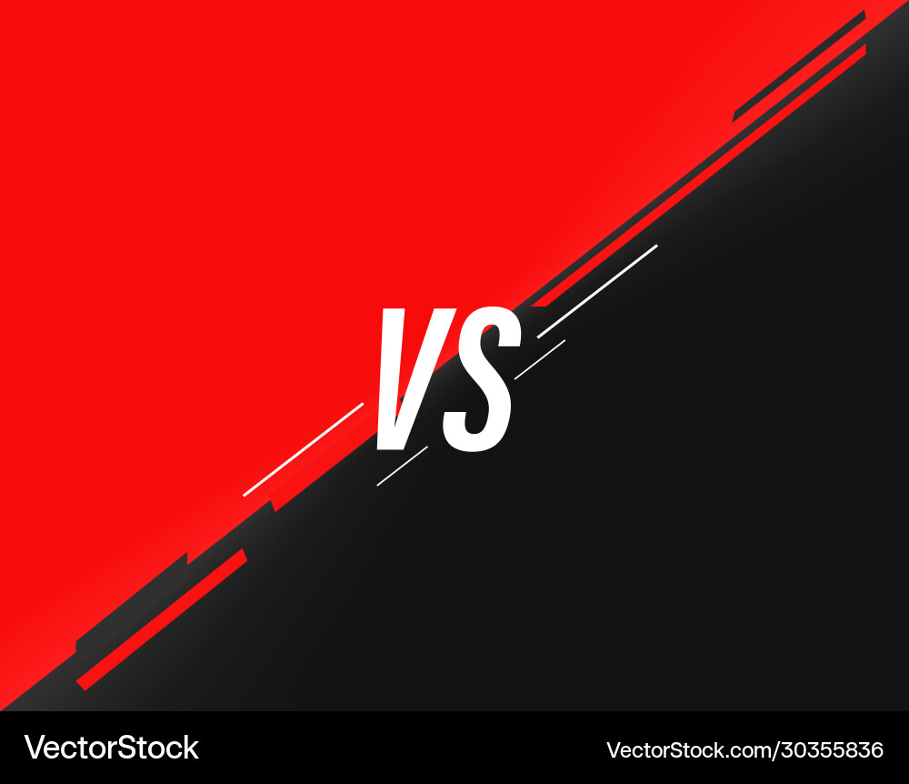 Dynamic Versus Background Vector Image