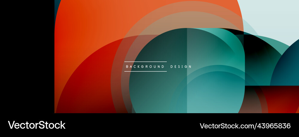 Round triangle shapes lines and circles geometric Round triangle shapes lines and circles geometric vector image