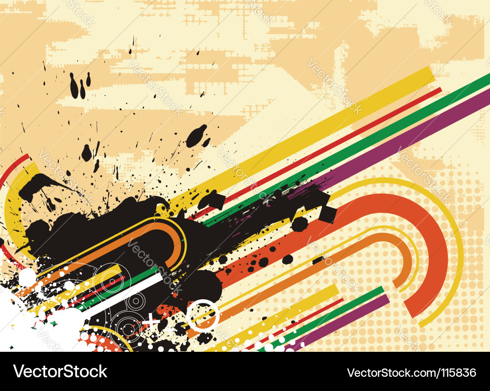Urban background Royalty Free Vector Image - VectorStock