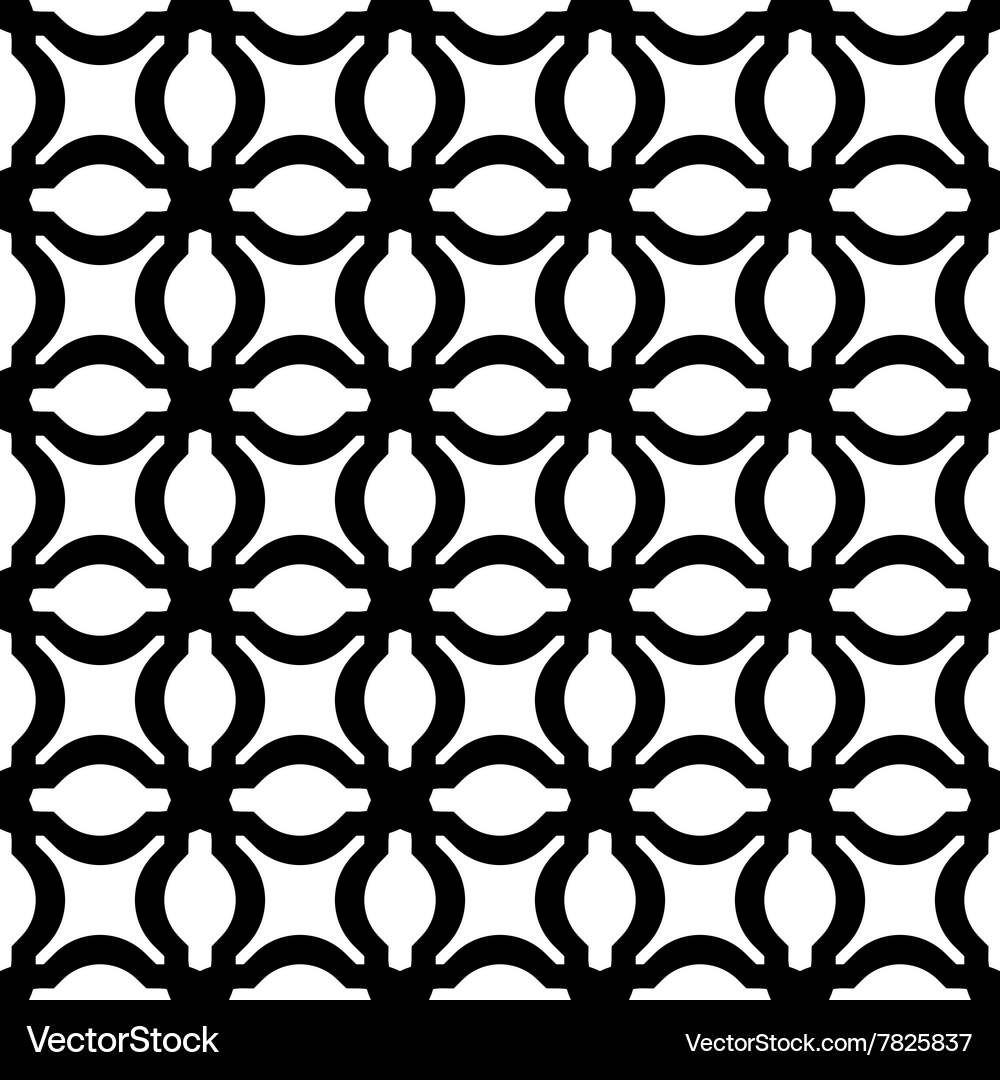 Asian Floral Seamless Pattern Vector Image