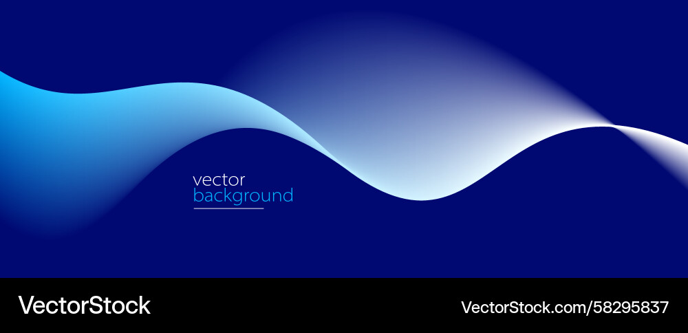 Dynamic Wavy Gradient Background Vector Image