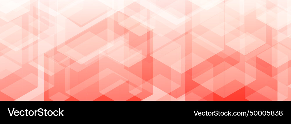 Abstract background of translucent isometric vector image