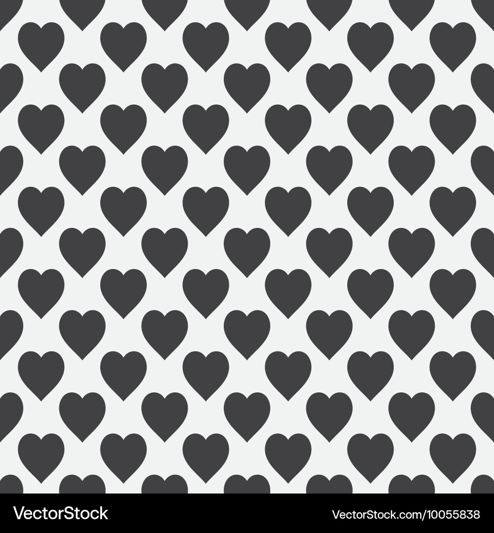 Abstract seamless monochrome pattern Vector Image