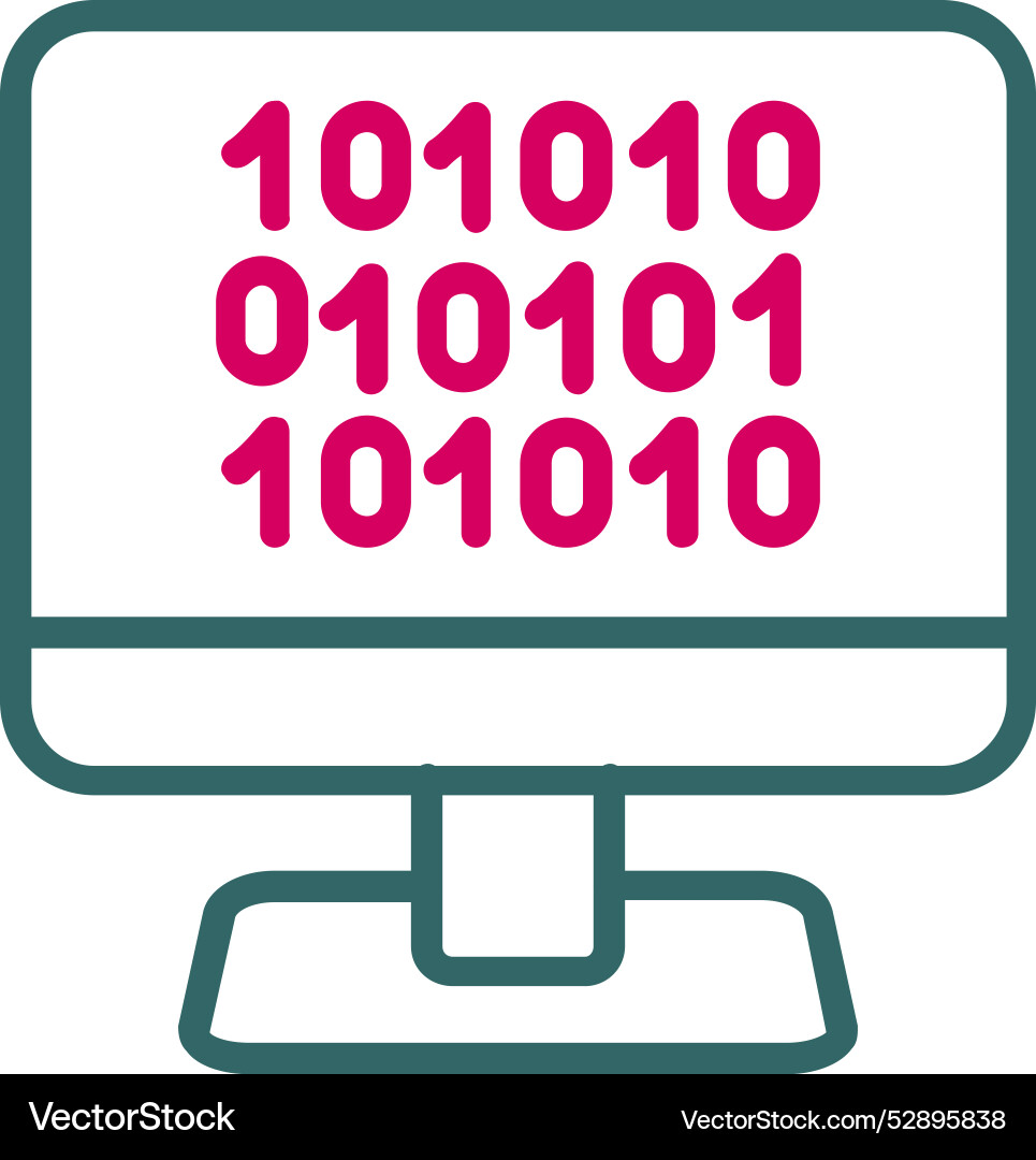 Code icon design Vector Image