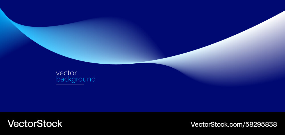 Dynamic Wave Gradient Background Vector Image