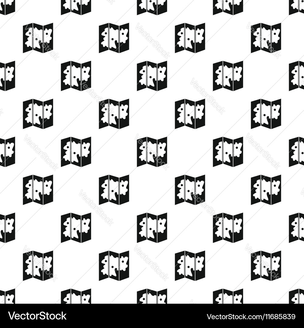 Map pattern simple style Vector Image