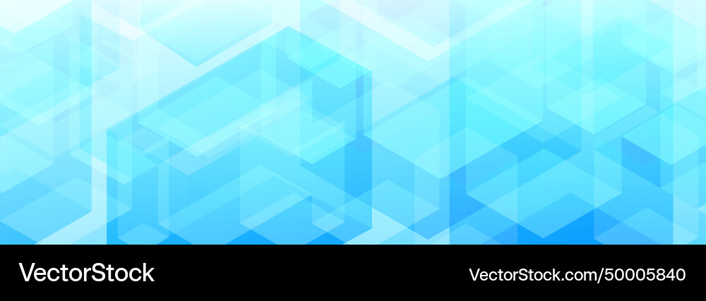 Abstract background of translucent isometric Abstract background of translucent isometric vector image
